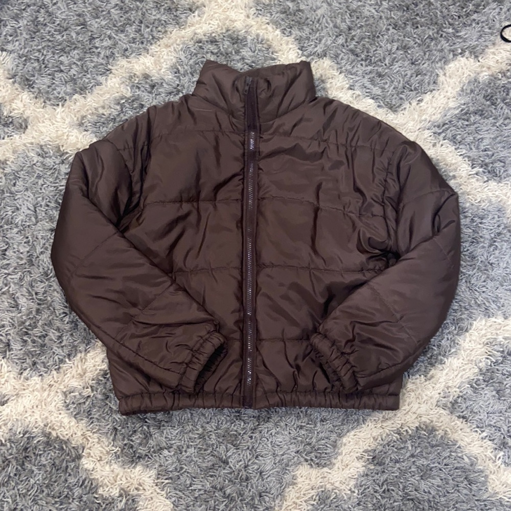 Brown Puffer Jacket